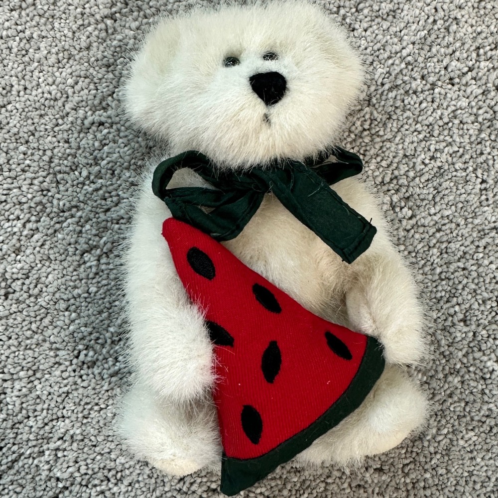 Boyds Bear Pipley Macrind Plush Unisex Small Cream with tags
